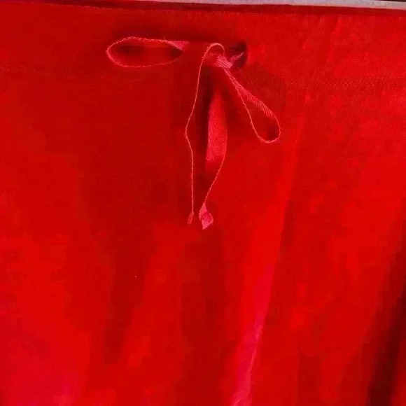 BANANA REPUBLIC FACTORY- lined red/orange skirt. Size Large - Picture 2 of 8